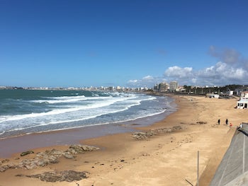 The beach at Les sables d'Olonne